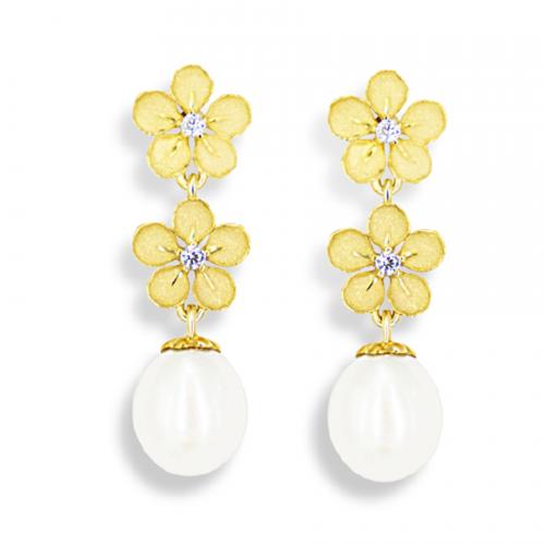 Lucky Golden Apricot Earring